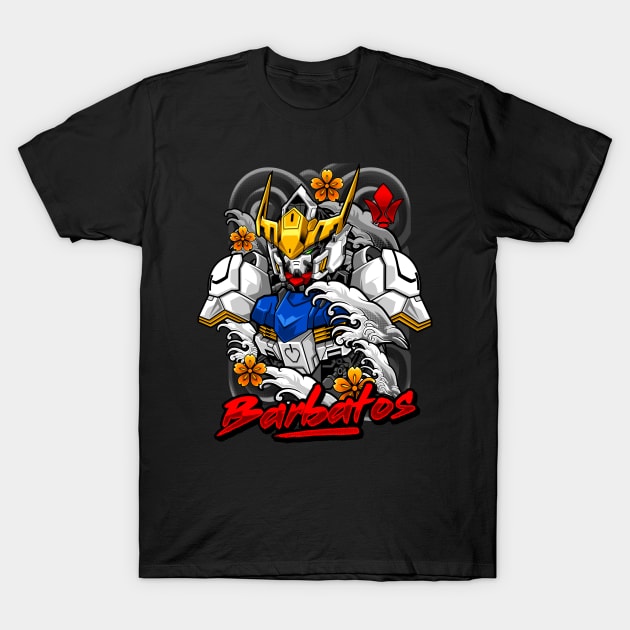 GUNDAM BARBATOS T-Shirt by vigrac